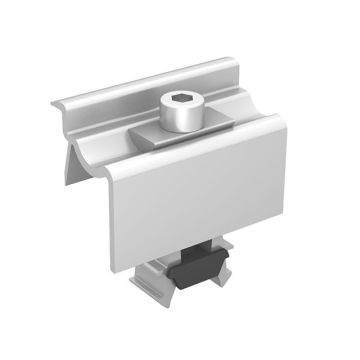 Endklemme K2 OneEnd Set 30-42mm silber
