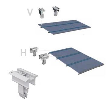 Alu-Mittelklemme Rapid16 30-40 mm
