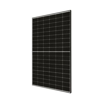 JA Solar JAM54D-40-455-LB-TS-MC4, N-Type, Bifazial, Glas-Glas, schwarzer Rahmen

