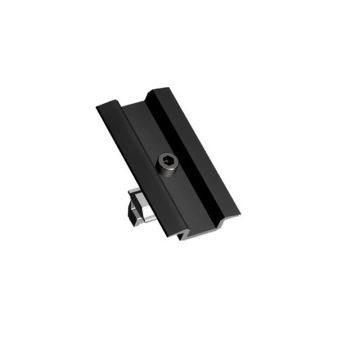 Mittelklemme Tric Clip schwarz in verschiedenen Größen