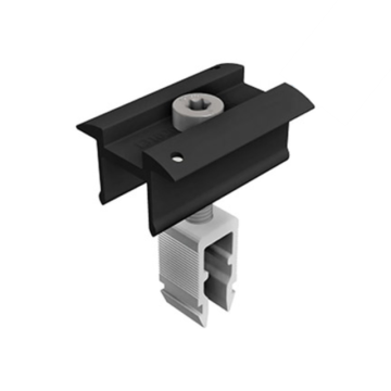 Alu-Mittelklemme RapidPro 30-47 mm, schwarz eloxiert