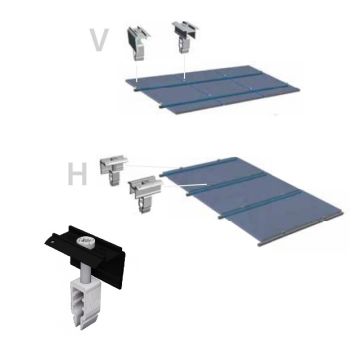 Alu-Endklemme Rapid16 40-50 mm, schwarz eloxiert