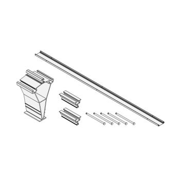 Tric F duo Schienenset 10° Ost-West