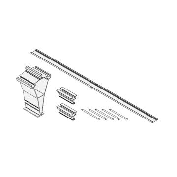 TRIC F duo XL Schienenset 10° Ost-West