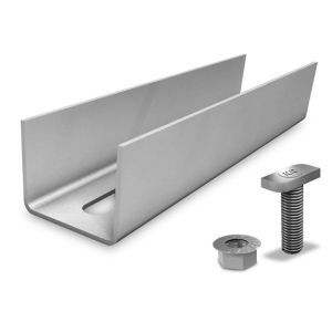 Schienenverbinder K2 SolidRail Ultralight 32 & Light 37 - inkl. Schrauben