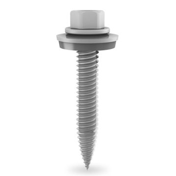 K2 Gewindeformende Schraube mit Dichtscheibe 6x38 - für BasicClip