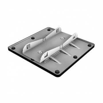 SL Rack Fast Flat - Bodenschuh EPDM - 200x200 mm²